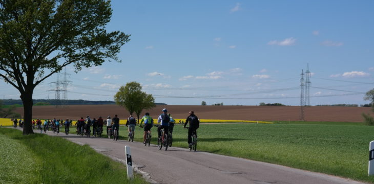 Viele Teilnehmer zur Rad- und Wandertour am 1. Mai 2018